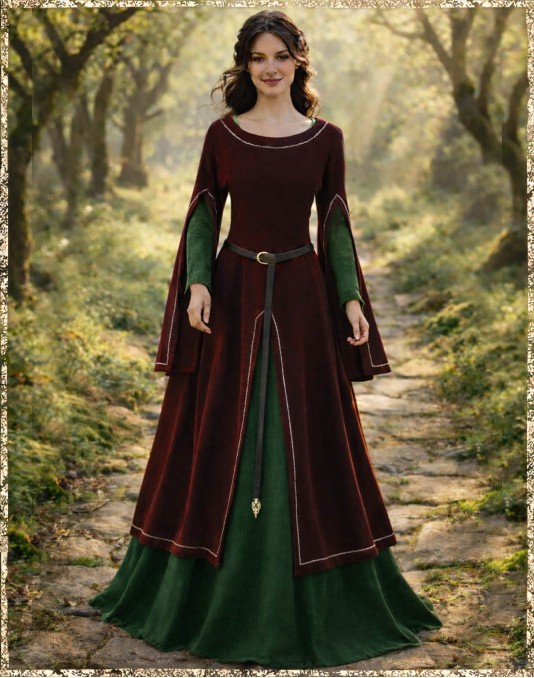 Zweiteiliges Kleid Rebecca - viele Farben